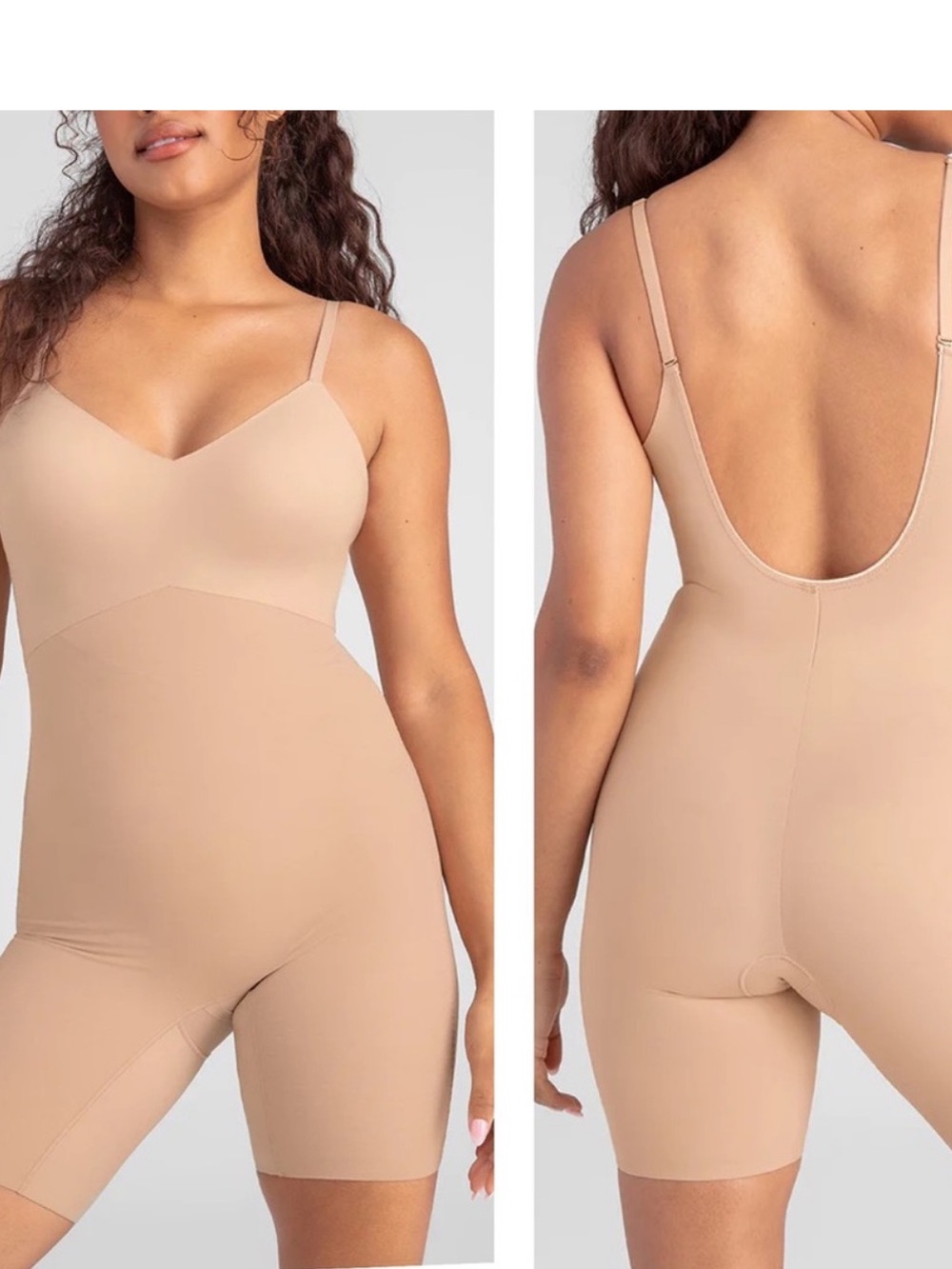 Seamless Nude Shaping Bodysuit - Smooth Sculpting Support